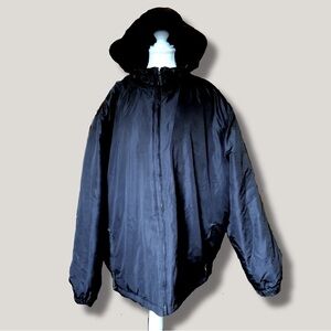 Hooded WeatherProof Men’s 3XL Quilted Fleece Waterproof Warm Winter